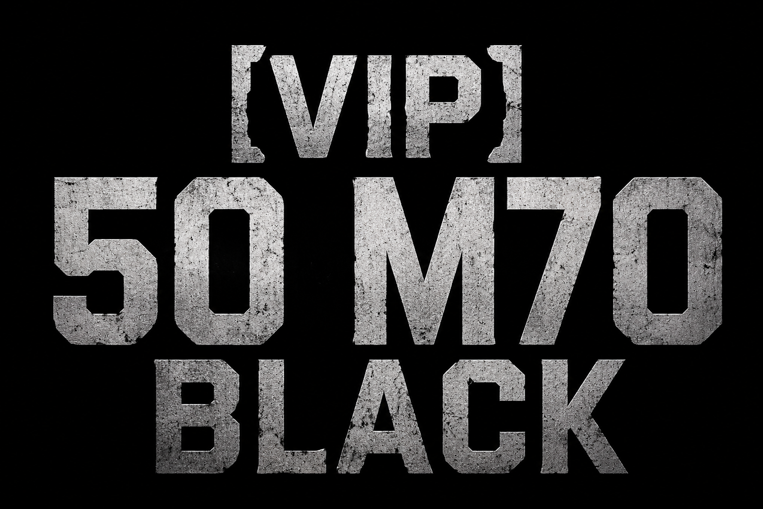 VIP50 M70 Black